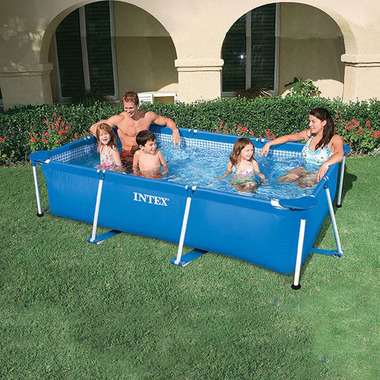 Piscina Fuori Terra Rettangolare H75x300x200cm Intex Frame